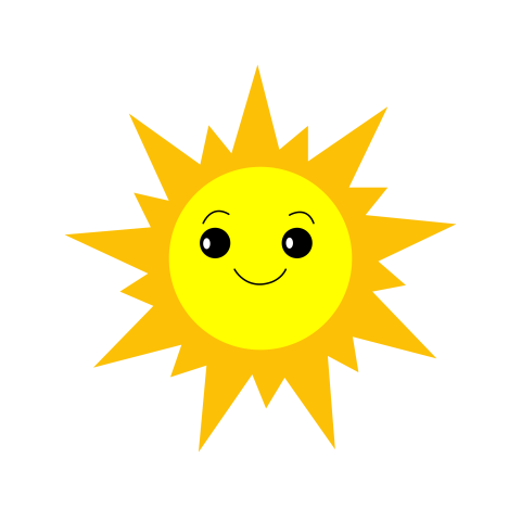 Cartoon sun png image download
