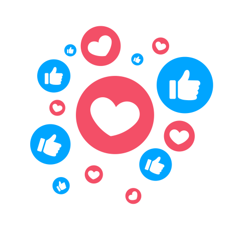 Facebook reaction png