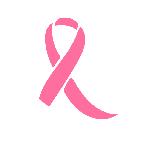 Ribbon cancer logo vector free download