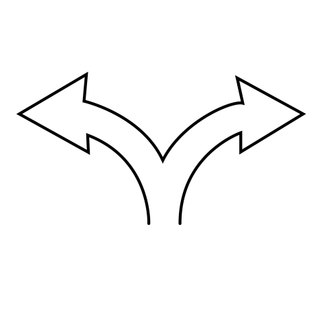 Two sided arrow png