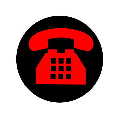 Telephone vector icon png