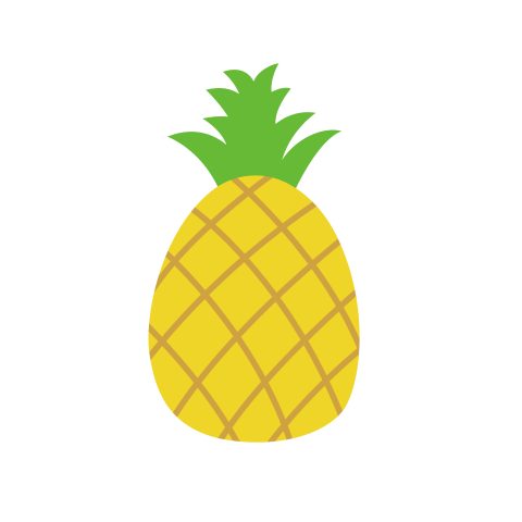Pineapple illustration png image download
