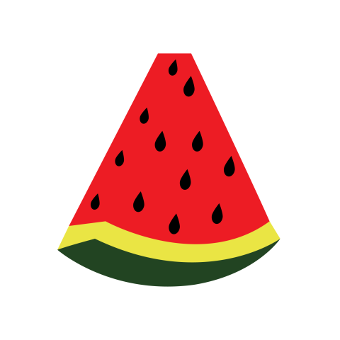 Watermelon slice illustration png