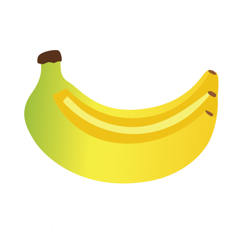 Banana illustration png free download