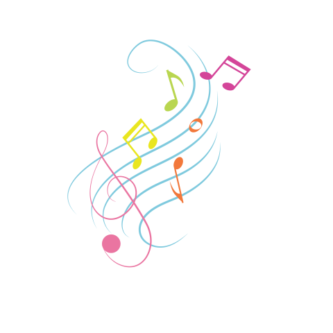 Music notes symbols png