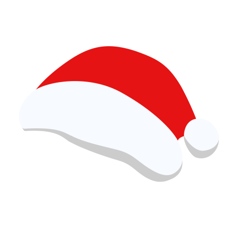Santa hat transparent background free
