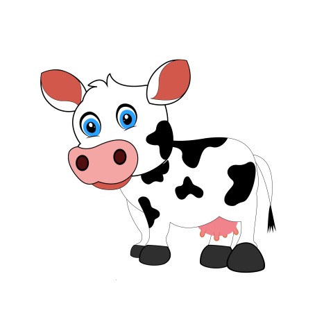 Cartoon cow png
