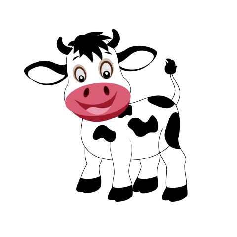 Cow vector png transparent image download