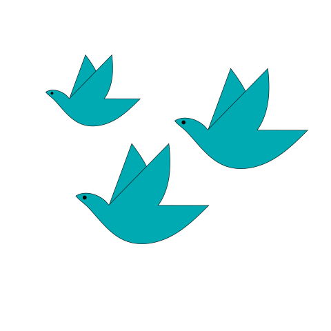 Flying bird illustration png free download