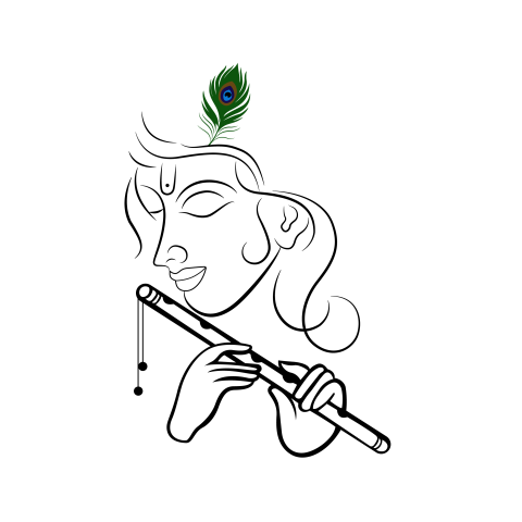 Krishna vector png image