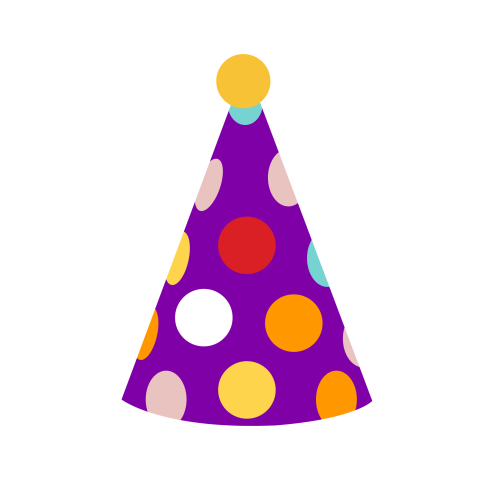 Birthday hat png transparent background