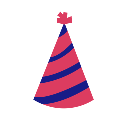 Happy birthday hat png