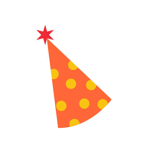 Birthday hat vector png free download