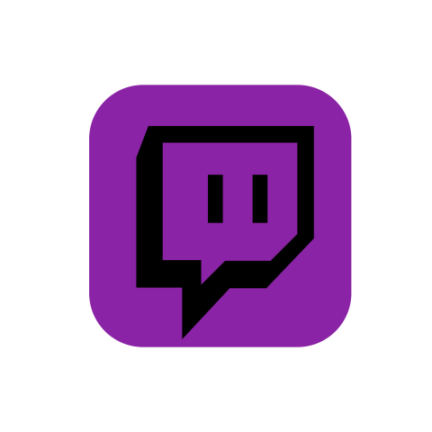 Transparent twitch logo