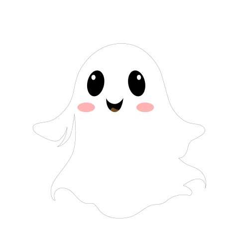 Cute ghost png