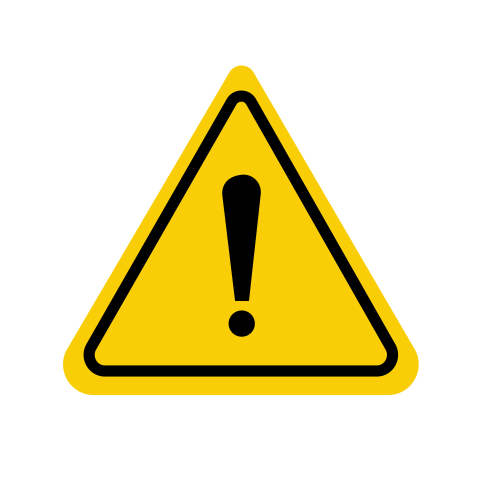 Warning sign png transparent
