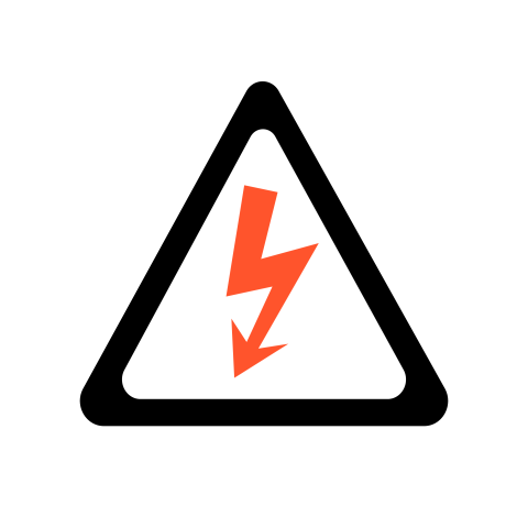 High voltage symbol png