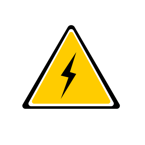Electrical warning symbol png free download