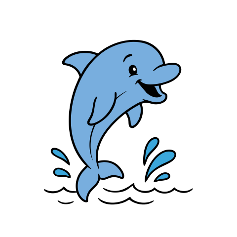 Dolphin vector png image free download