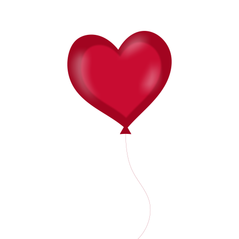 Heart shape ballon png download