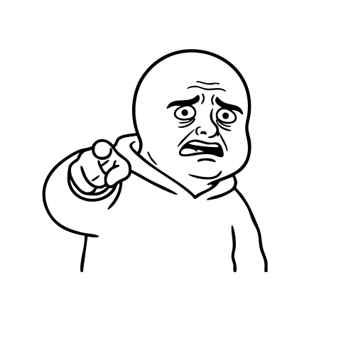 Pointing wojak png transparent download