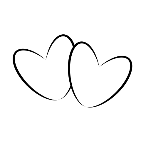 Black heart png transparent background