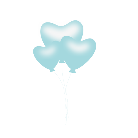 Heart shape balloon png free download