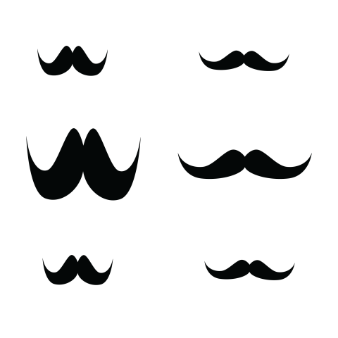 Mustache png transparent background