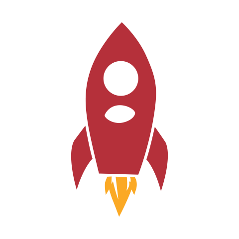 Startup Rocket PNG Image