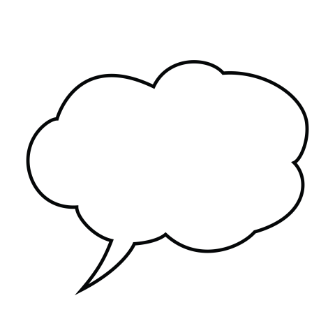 Speech Bubble PNG Transparent Free Download