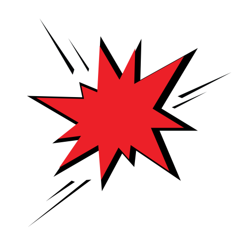 Comic Explosion Vector