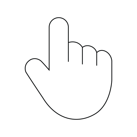 Hand Icon PNG Image