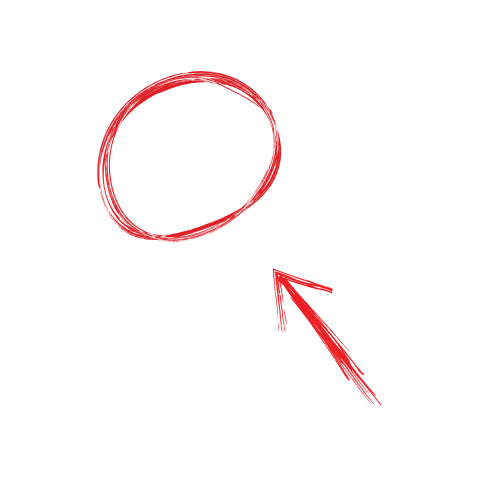 Arrow with circle png free download