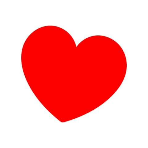 Red heart png background