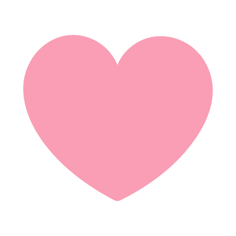 Pink Heart PNG Transparent Free Download