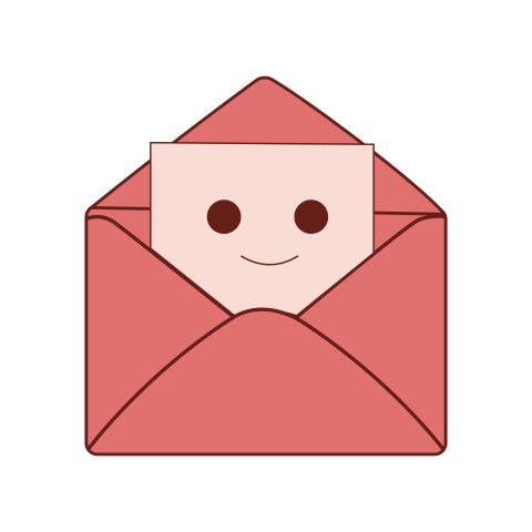 Cute Love Envelope PNG Download