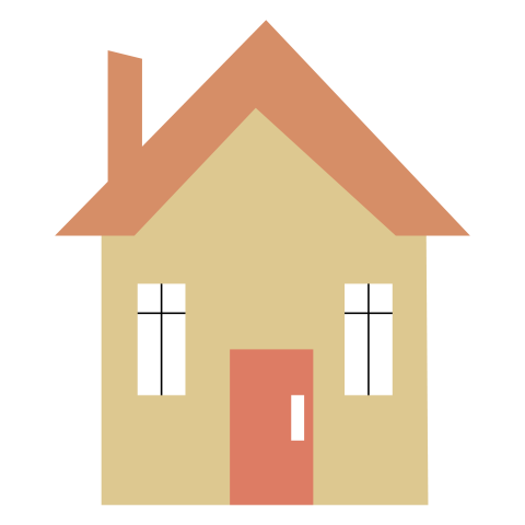 2d cartoon house png