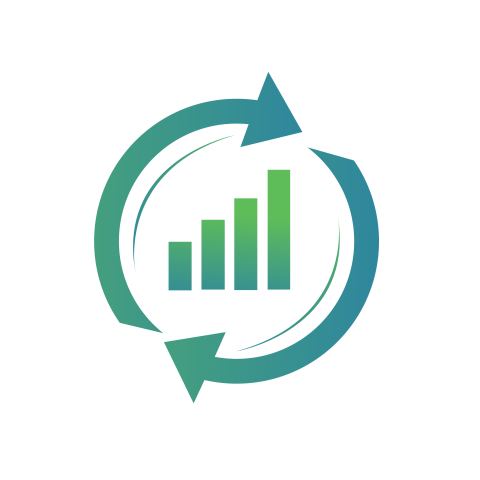 Business Growth Analytics Circular Arrow Chart PNG Transparent