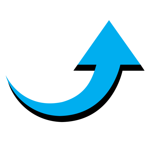 Blue arrow png free download