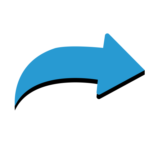 Blue arrow png transparent