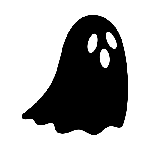 Spooky ghost transparent png