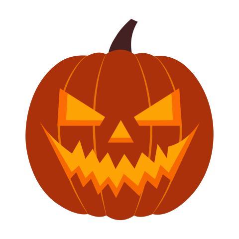 Evil Jack O Lantern Pumpkin PNG