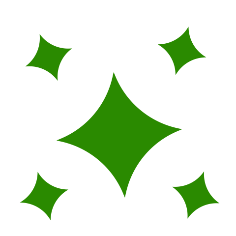 Green star png transparent free download