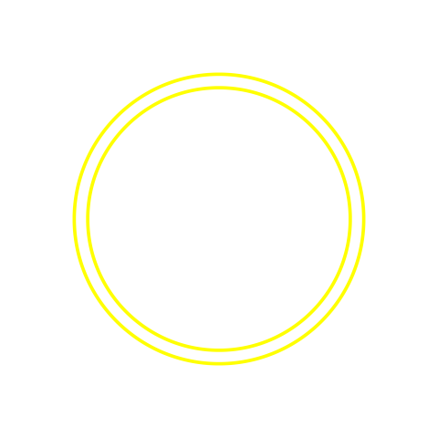 Double Yellow circle png transparent