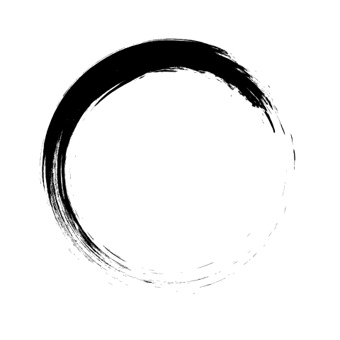 Artistic brush ring transparent