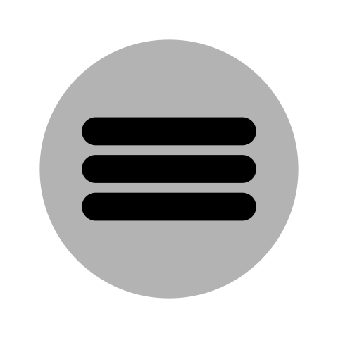 Menu icon with transparent background png free download