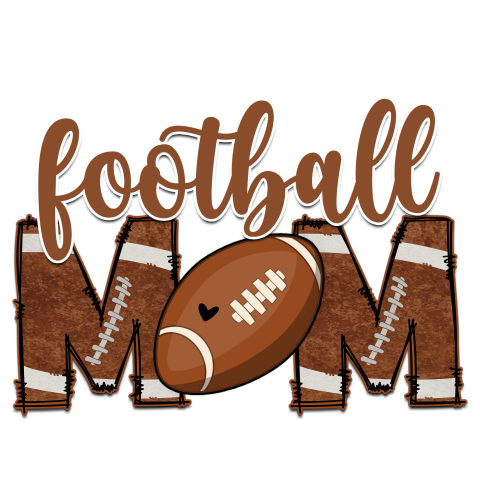 Football mom Sublimation Image