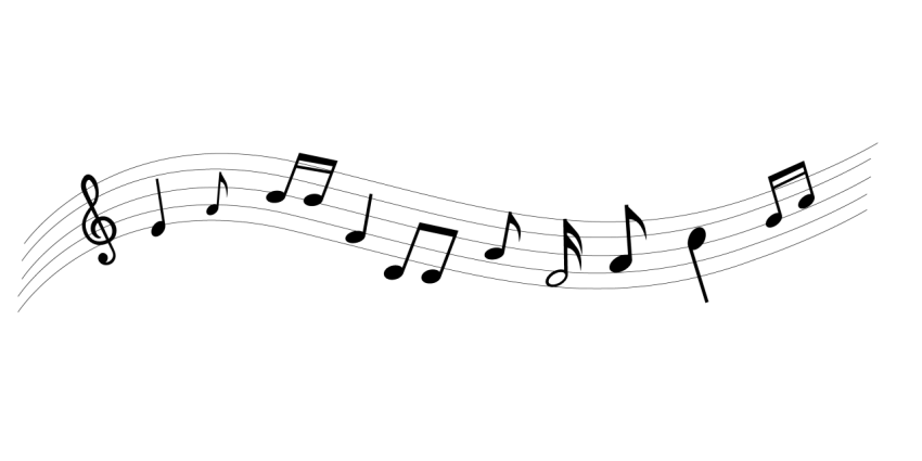 Music notes png transparent background free