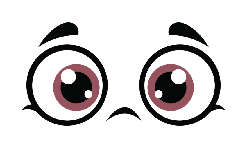 Surprised Wide Eyes PNG Free Download