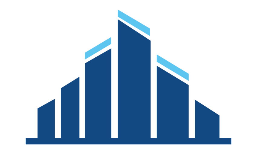 Corporate Skyscraper Building Logo PNG